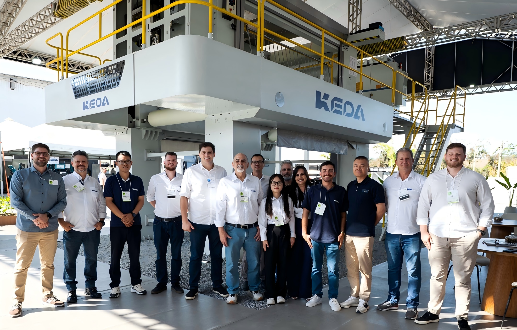 KEDA Stone Machinery’s Ultra-High-Speed Super Slim-Wire Saw at Brazil Stone Fair